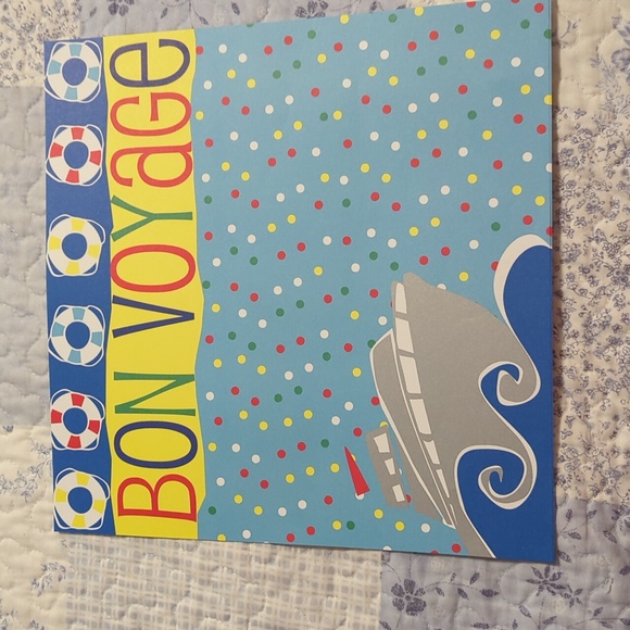 Travel Scrapbook Paper Lot - Picture 2 of 8